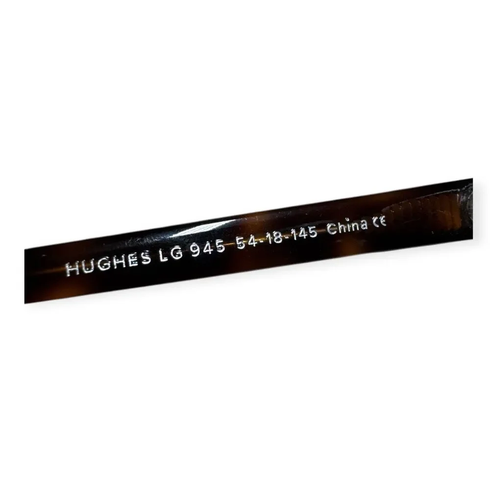 Warby Parker Hughes Eyeglasses Full Rim Frame‎ Tortoise Shell Brown 54-18-145mm